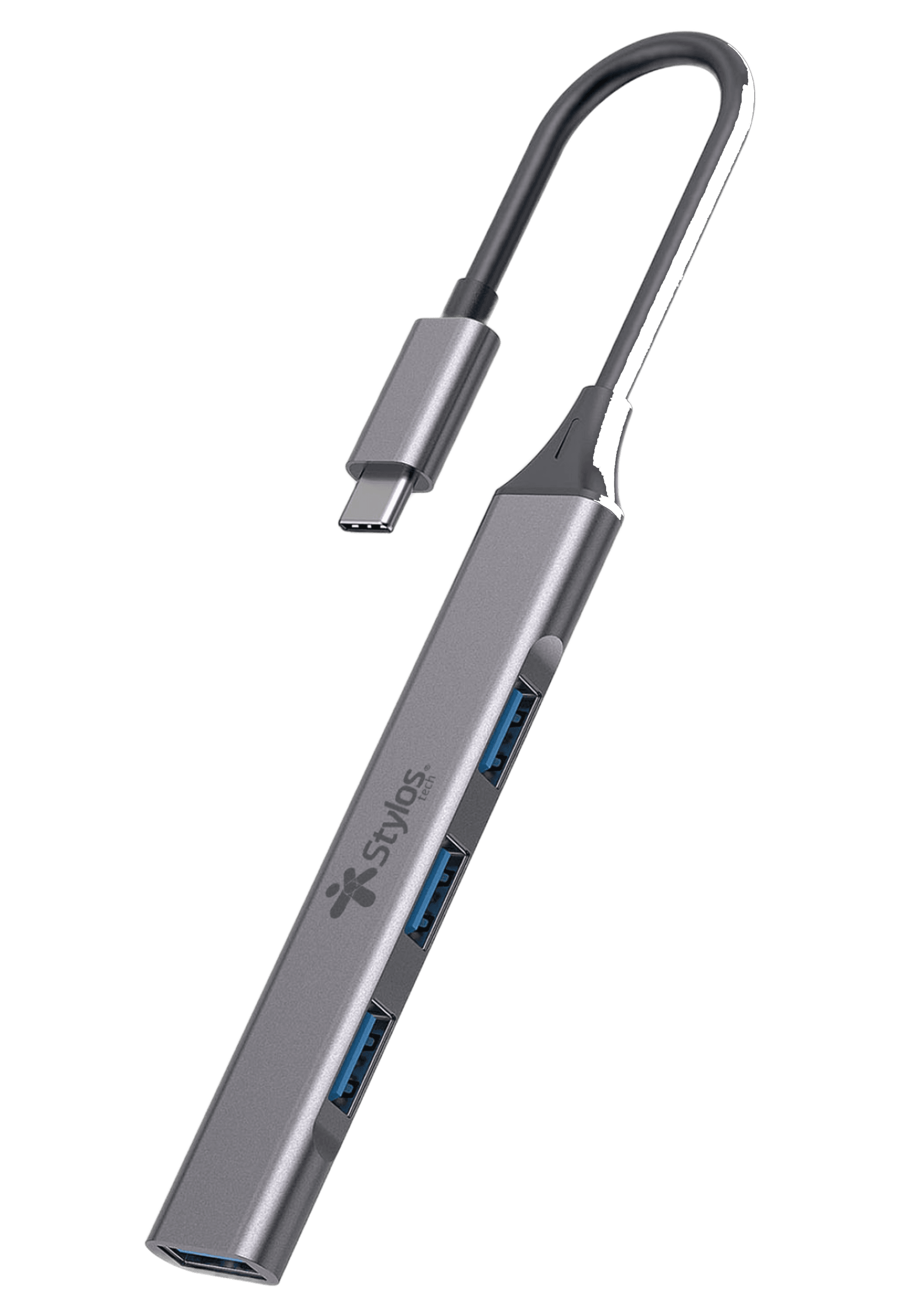 Stylos Adaptador HUB 4 En 1 Stylos. STCBHUB42G