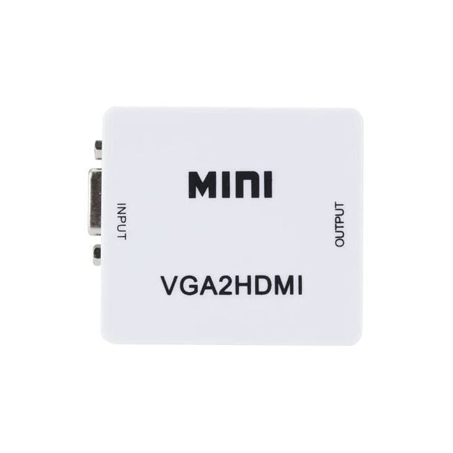URBAN BALANCE ADAPT P/CAM UB VGA A HDMI 60HZ Adaptador Mini VGA2HDMI Urban Balance Ideal para cámaras HD, consolas, Blu-ray y DVD. VGA2HDMI