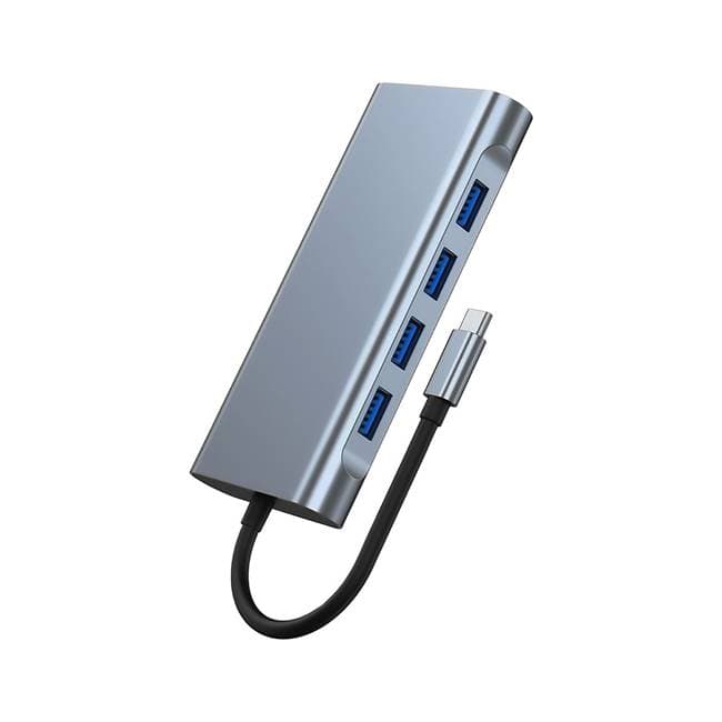 URBAN BALANCE Dock Station Carga rápida para portátil 100w. C a HDMI + RJ45 + USB 3.0 + USB 2.0 + SD/TF + CARGA PD. 1 HDMI: 4K @ 30 Hz. 2: RJ45: VGA 4*USB 3.0.