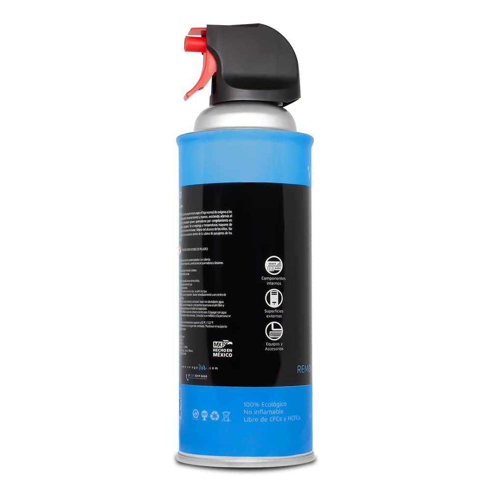 VORAGO Aire comprimido VORAGO, CLN-100, Removedor de polvo, 440 ml.