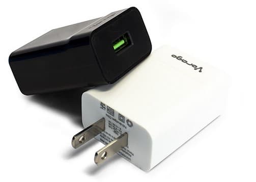 VORAGO Cargador VORAGO AU-302-WH, Blanco, Fast Charge 2.4A
