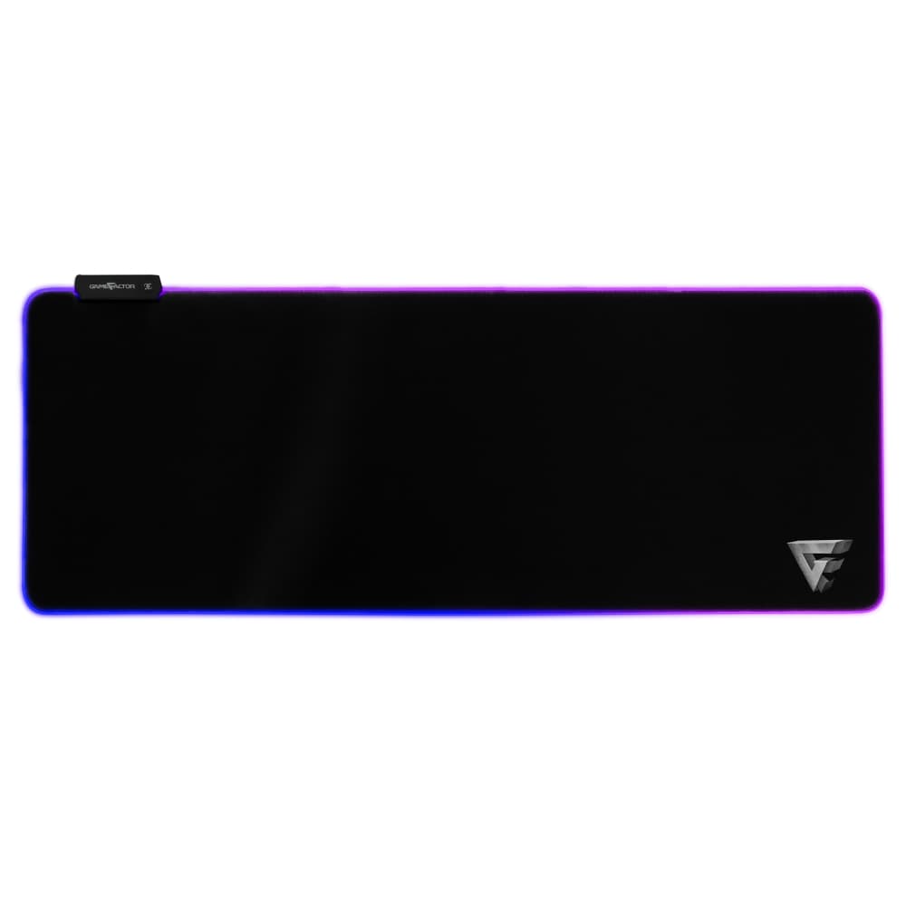 GAME FACTOR MOUSEPAD GAME FACTOR MPG500 RGB XL, SPEEDCONTROL, NEGRO
