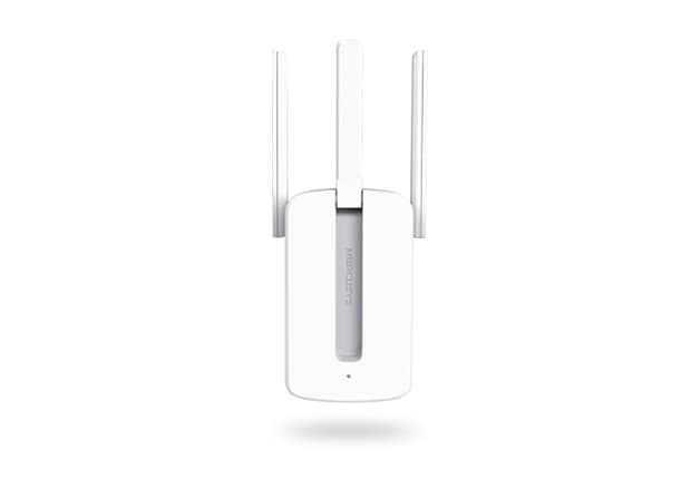 MERCUSYS EXTENSOR WIFI DE 300MBPS MERCUSYS MW300RE CON TRES ANTENAS DE ALTO ALCANCE PARA MAYORES CONEXIONES