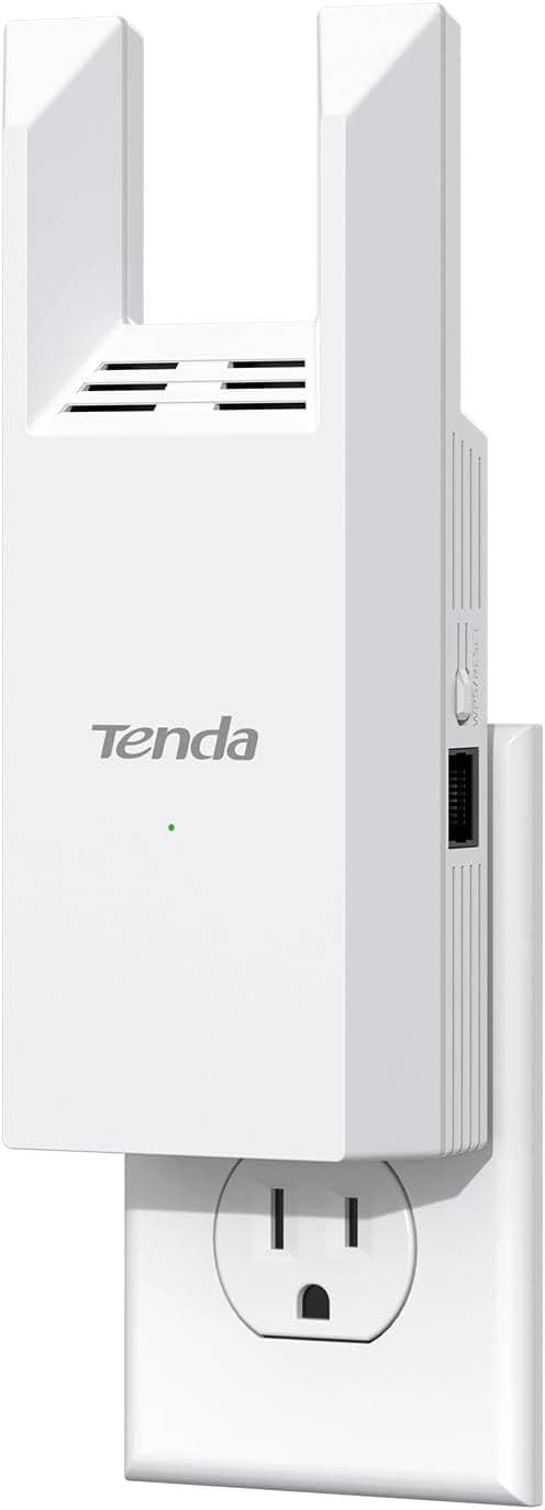 TENDA Extensor de Red TENDA A18, 2,4 GHz, 1, 2, 867 Mbps, Color blanco