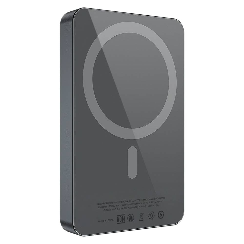 ACTECK Cargador Powerbank Acteck Energon GO Slim Core PM70 Cargador Powerbank 10,000 mAh