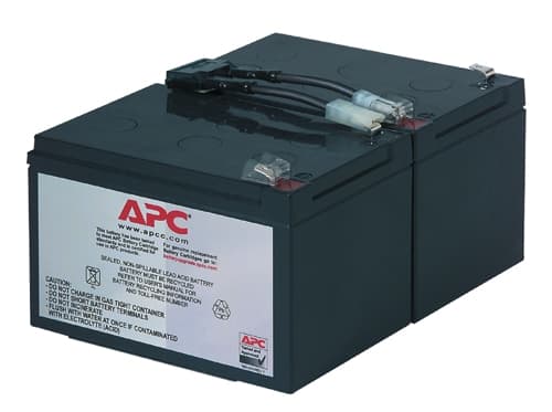 APC Batería para No Break APC RBC6, Sealed Lead Acid, Batería de Reemplazo