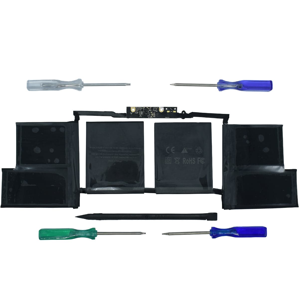 OVALTECH Bateria para Laptop OTA1820 OVALTECH Li-ion 11.4v 76.15wh / 6680mah para Apple MacBook Pro 15 A1707 Late 2016