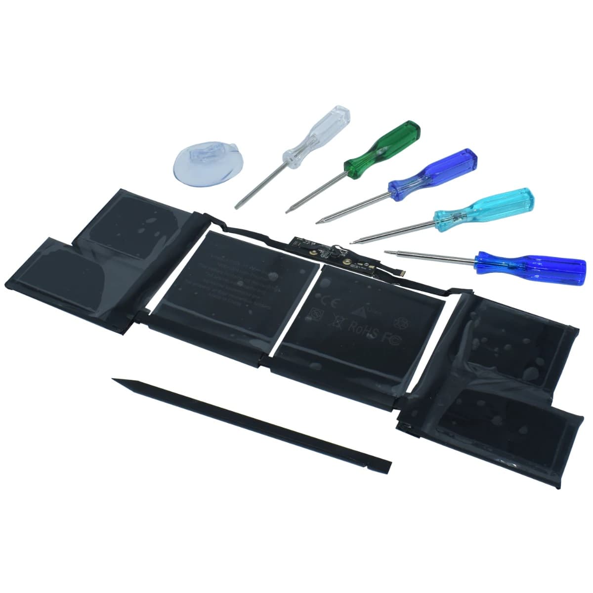 OVALTECH Batería OVALTECH OTA1953 - Batería, Negro, Apple MacBook Pro 15 Mid 2018 2019 11.4v / 84.36wh