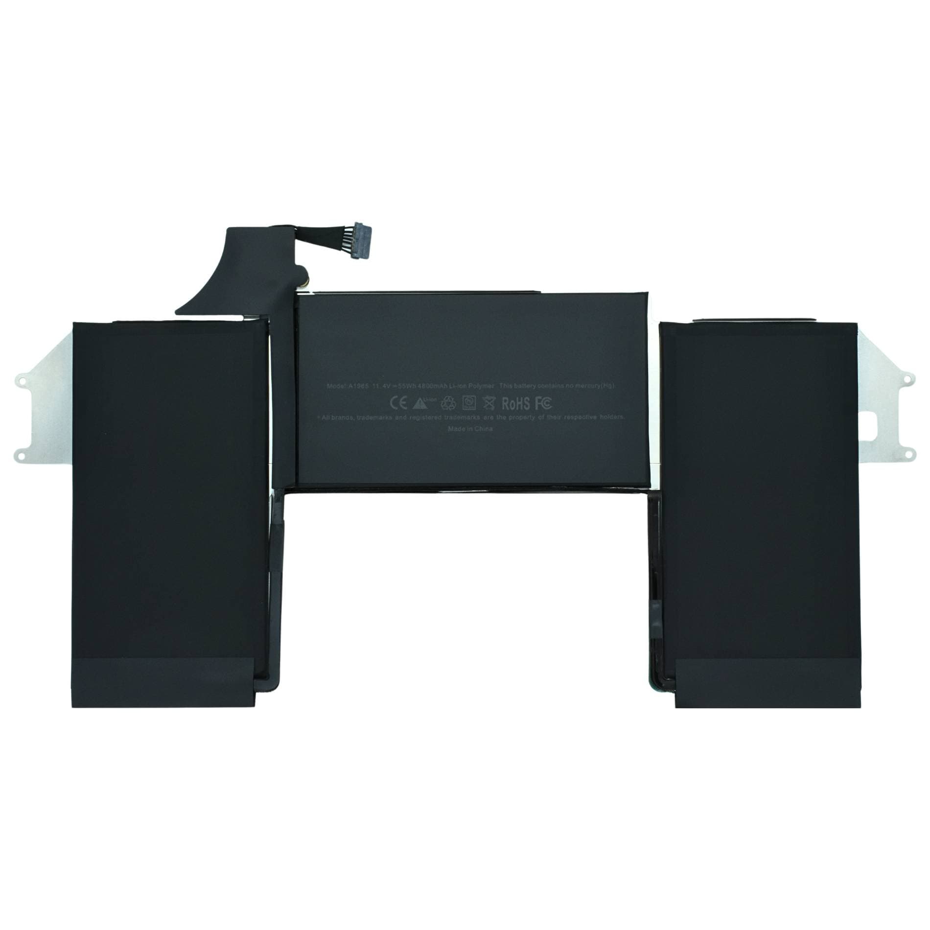 OVALTECH Bateria para computadora color negro marca OVALTECH OTA1965 -11.4V 4800mAh para Apple MacBook Air 13 pulgadas A1932 A2179 2018 2019 2020
