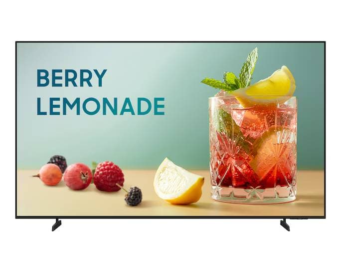 SAMSUNG Pantalla Samsung, 85 Pulgadas, SMART TV, BE85F-H, 4K – UHD, 16/7, 3 años de garantía, LH85BEFHVGFXZX