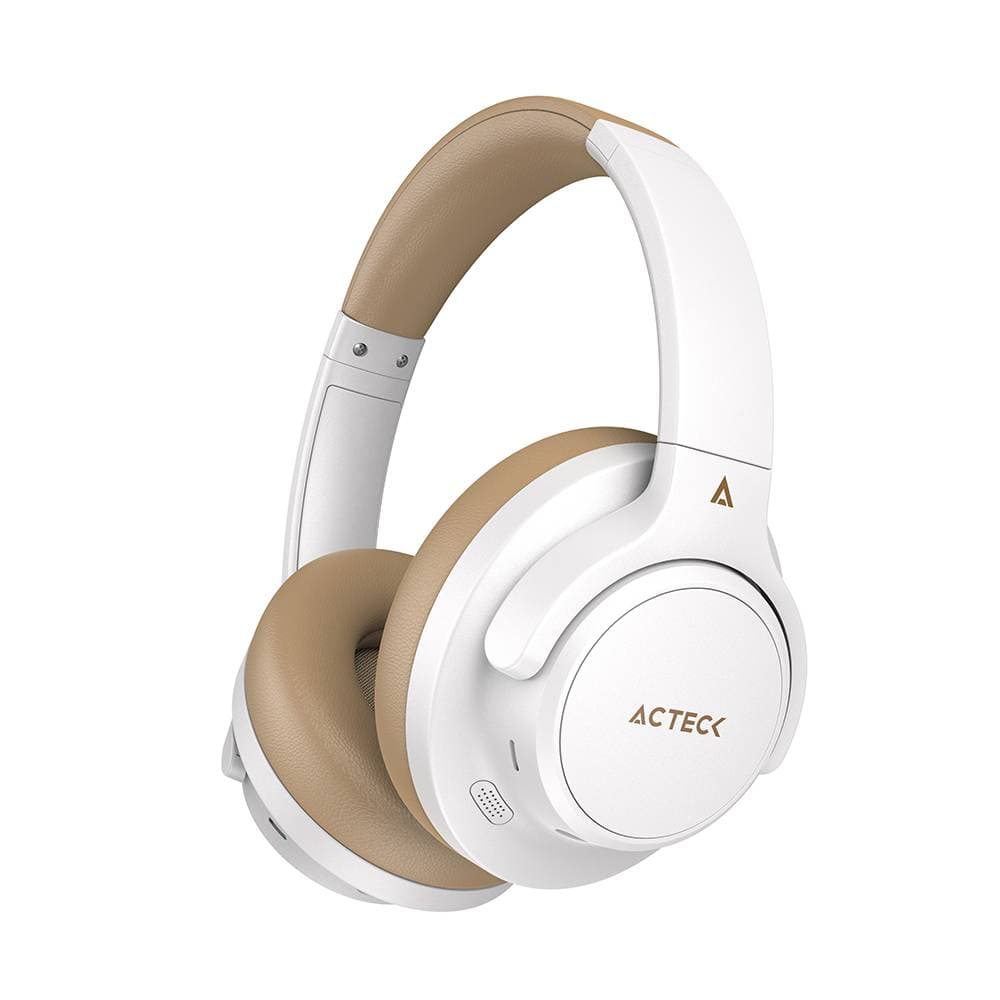 ACTECK Audífonos Inalámbricos Bluetooth Hype Epic HP750 Acteck Elite Series Cancelación de ruido activo hibrido, Color Blanco. AC-940863