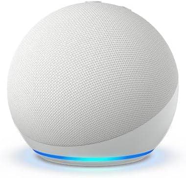 Amazon Amazon Echo Dot 5th Gen con asistente virtual Alexa AMZ-B09B94RL1R glacier white