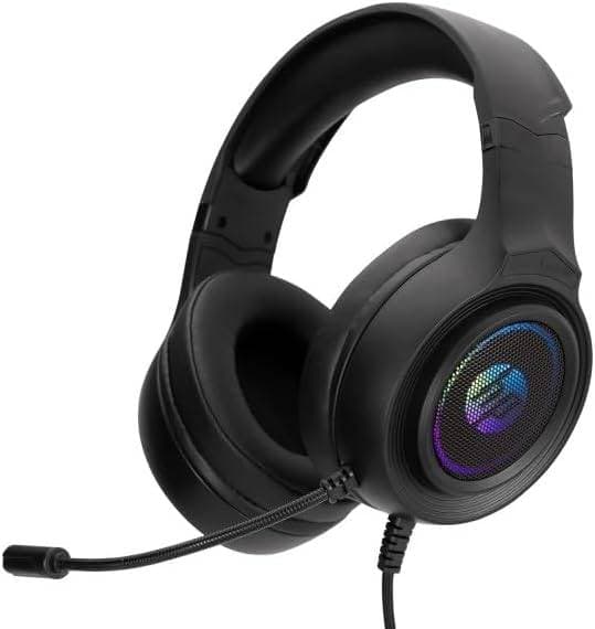 HP AURICULARES ESTÉREO PARA JUEGOS CON USB HP DHE-8008U USB. LUZ RGB