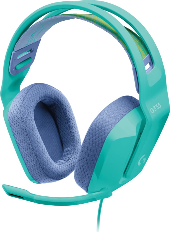 LOGITECH Diademas LOGITECH G335 , Diadema, Menta