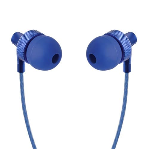 PERFECT CHOICE Audífonos Alámbricos In-Ear con Micrófono Incluido Stretto Color Azul | PERFECT CHOICE