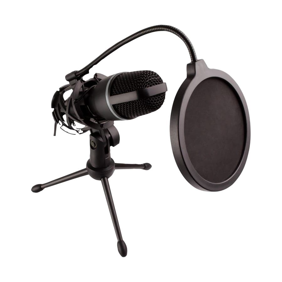 PERFECT CHOICE PC-110583 Microfono para Streaming con Tripié Reducción de Ruido Noise Barrier | PERFECT CHOICE