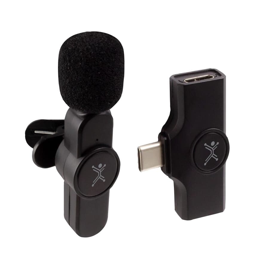 PERFECT CHOICE Micrófono Inalámbrico PERFECT CHOICE PC-112679, Inalámbrico, Negro