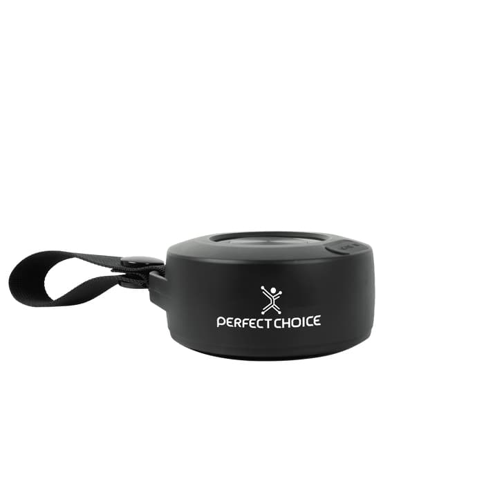 PERFECT CHOICE Bocina Bluetooth Inalámbrica Portátil Luz RGB Función TWS Handy Color Negro| PERFECT CHOICE