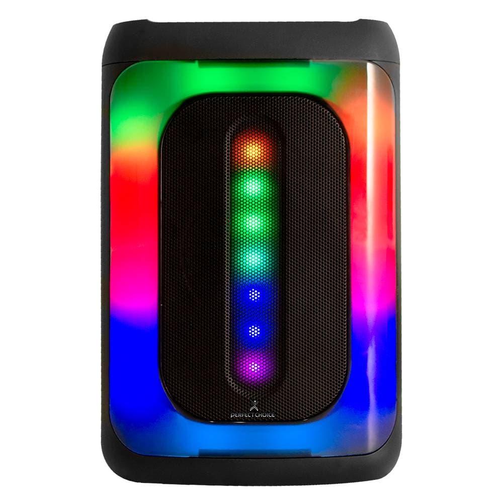 PERFECT CHOICE Bocina Bluetooth Inalámbrica Portátil Luz RGB Mini Festa | PERFECT CHOICE