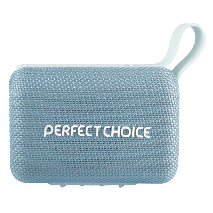 PERFECT CHOICE Bocina Portátil Inalámbrica 35h de Reproducción Sugary Color Azul | PERFECT CHOICE
