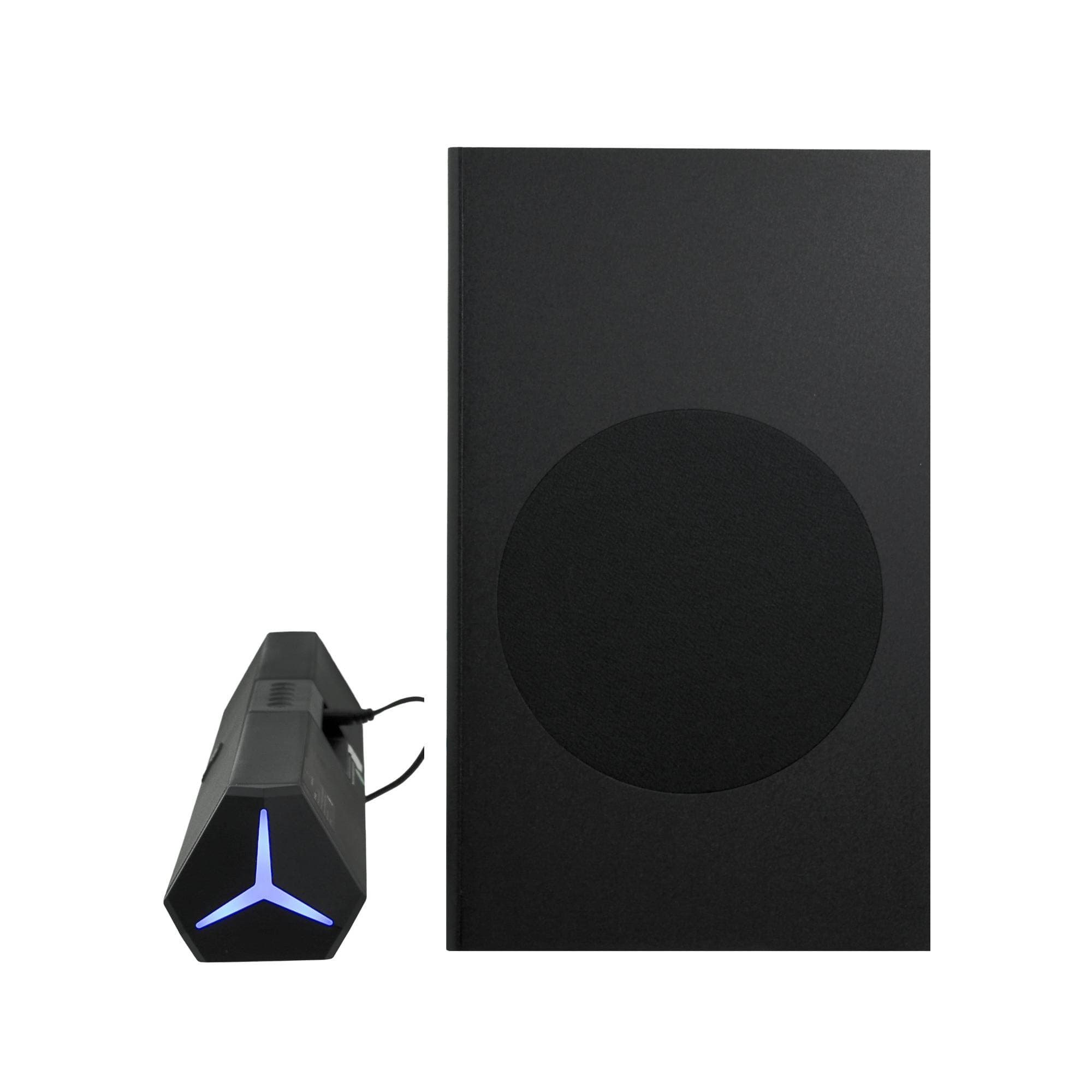 PERFECT CHOICE Barra de Audio con luz RGB y Subwoofer 70W Emphoria | PERFECT CHOICE
