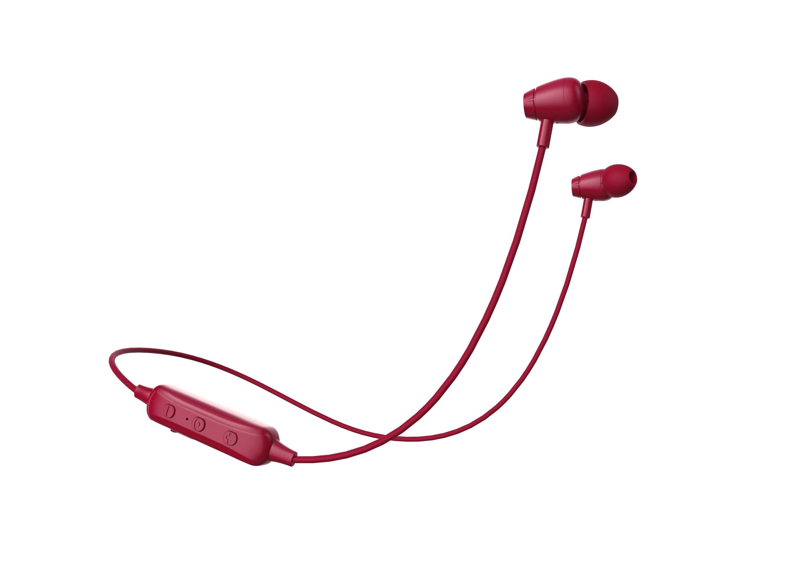 Naceb Technology Audífono Bluetooth Naceb Technology NA-0314R, Rojo, Bluetooth, Universal