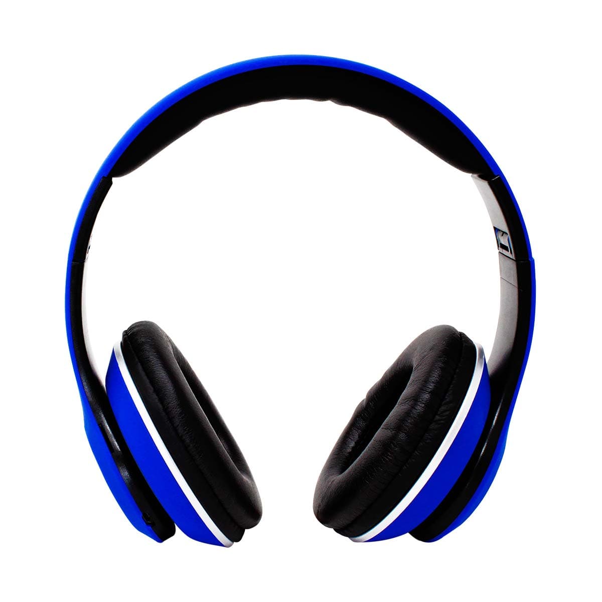 NECNON AUDIFONOS OVER-EAR BLUETOOTH NBH-01 SONIDO HI-FI 3.5MM RADIO FM MICRO SD 3.5MML MANOS LIBRES RUBBERIZED AZUL