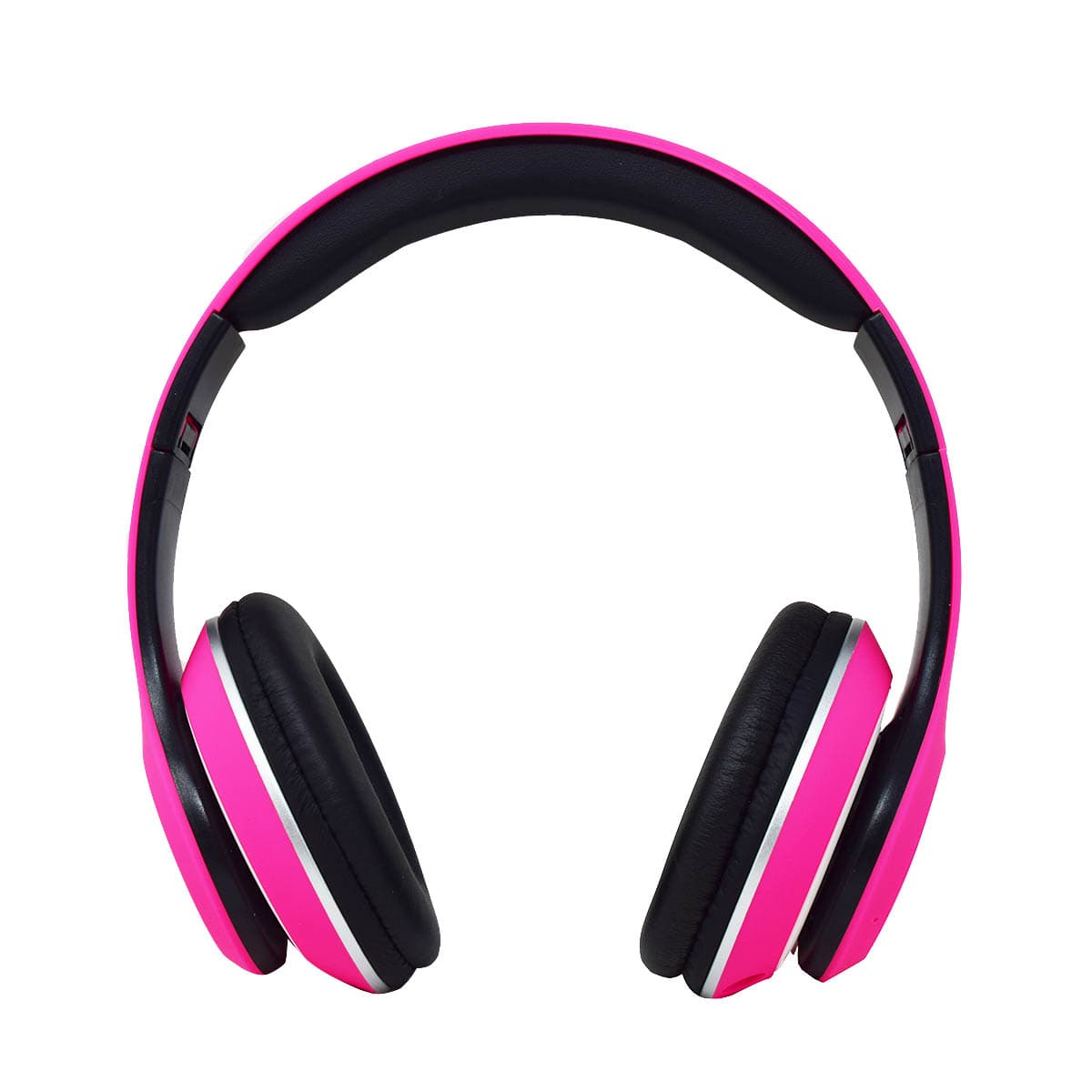 NECNON AUDIFONOS OVER-EAR BLUETOOTH NBH-01 SONIDO HI-FI 3.5MM RADIO FM MICRO SD 3.5MML MANOS LIBRES RUBBERIZED ROSA