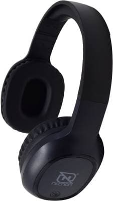 NECNON AUDIFONOS OVER-EAR BLUETOOTH NBH-04 PRO ALTA POTENCIA RADIO FM MICRO SD 3.5MML MANOS LIBRES NEGRO/NEGRO