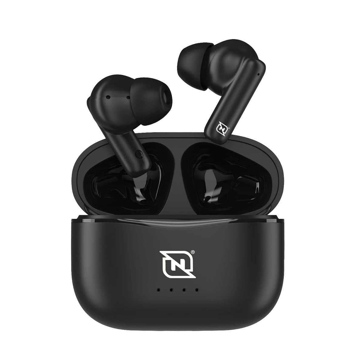 NECNON AUDIFONOS IN-EAR NTWS-103 BLUETOOTH 5.3 TWS SUPER BASS MANOS LIBRES HASTA 5 HRS DE DURACIÓN, 4 INDICADORES DE CARGA EN DOCK, NEGRO