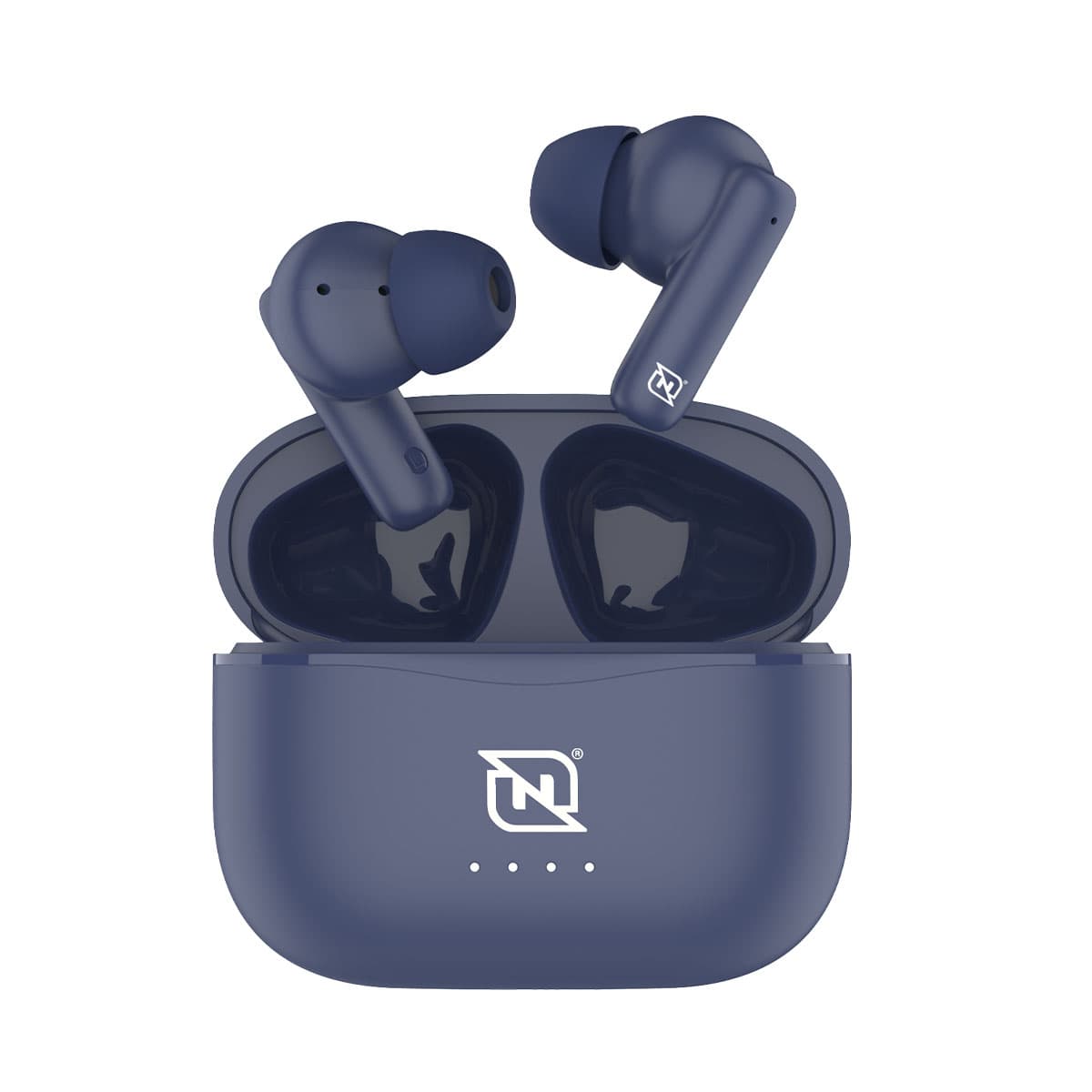 NECNON AUDIFONOS IN-EAR NTWS-103 BLUETOOTH 5.3 TWS SUPER BASS MANOS LIBRES HASTA 5 HRS DE DURACIÓN, 4 INDICADORES DE CARGA EN DOCK, AZUL