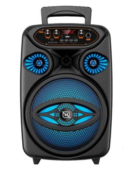 NECNON Bafle NECNON Bluetooth 8 NB-08Y, 15W Incluye Microfono Alambrico, Woefer de 8, Slot para memoria TF(hasta 32GB)
