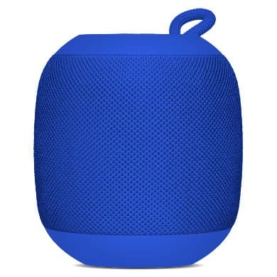 BROBOTIX BOCINA BLUETOOTH, INALAMBRICA, RECARGABLE, STEREO C/RADIO FM, LECTOR USB, MICRO USB, 3.5 MM, REDONDA, PORTATIL, ANTIDESLIZANTE, AZUL, BROBOTIX 263045