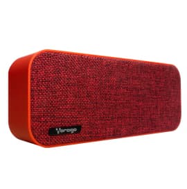 VORAGO Bocina Portátil Bluetooth VORAGO BSP-150, Rojo, 100 Hz ~ 18 KHz , 3W*2