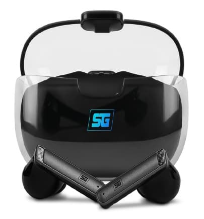 VORAGO Audífonos. Vorago Start the Game ESB-301-PRO.TWS Bluetooth manos libres IPX5. LED 35 hrs