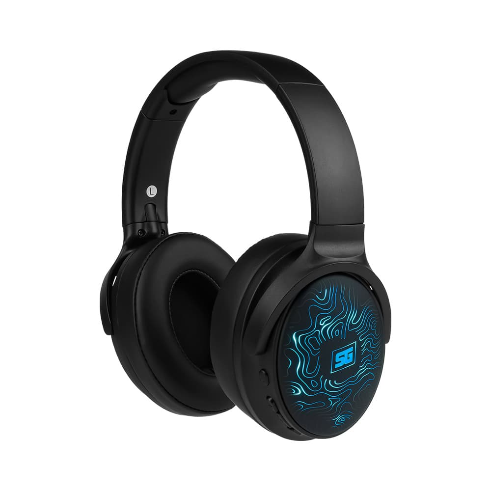 VORAGO Diadema. Vorago Start the Game HPB-401 Led. Bluetooth 5.3/ micro SD/ 3.5MM. Color negro/LED
