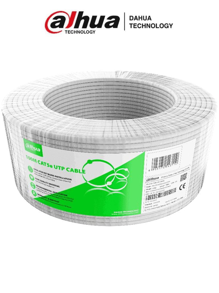 Dahua Technology CABLE UTP 5E CCA 100M PFM922I-5EUN-C-100 NB