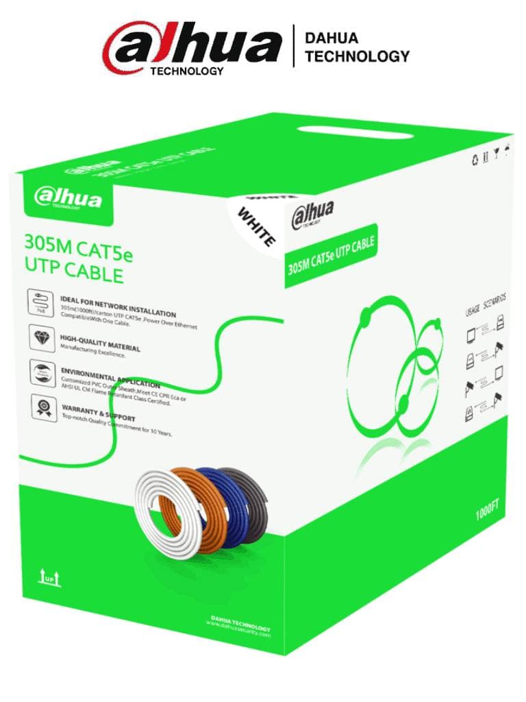 Dahua Technology CABLE UTP 5E CCA 305M DH-PFM922I-5EUN-C NB