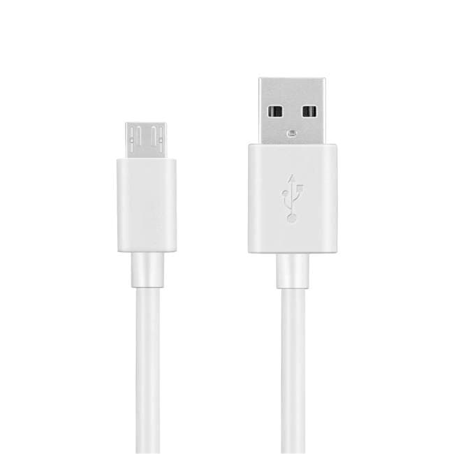 DBUGG Cable USB A a MICRO USB V8, color blanco. 1 metro de largo. Alta resistencia de materiales y carga rápida DB-G-USBMB
