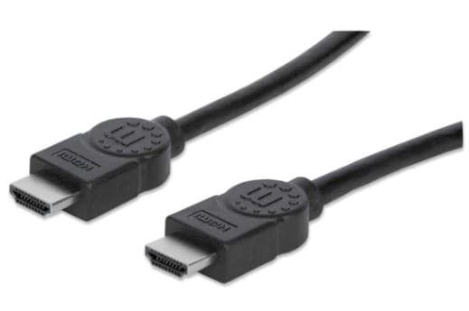 MANHATTAN 322539 HDMI Macho a HDMI Macho, Blindado, Negro, 10m 4K@30Hz, 3D