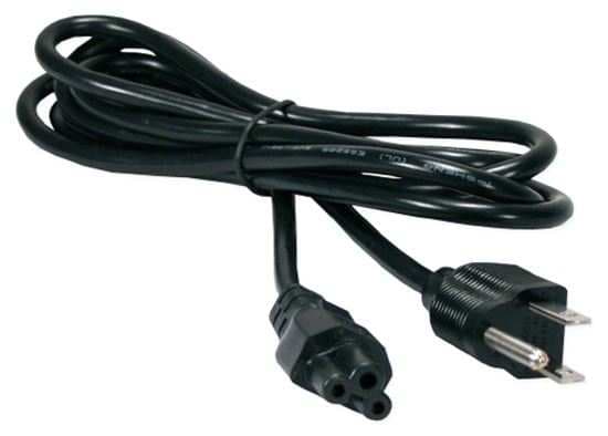MANHATTAN 348591 CABLE CORRIENTE PARA LAP TOP (TRIPLE), 1.8 m Color Negro.