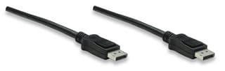 MANHATTAN Cable Displayport MANHATTAN 307093, 3 m, DisplayPort, DisplayPort, Negro
