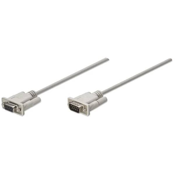 MANHATTAN 304344 CABLE SERIAL DB9M-H 3.0M 9C EXT M