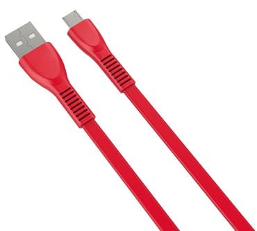 Naceb Technology Cable USB a Micro USB Naceb Technology NA-0103R, USB, Micro USB, 1 m, Rojo