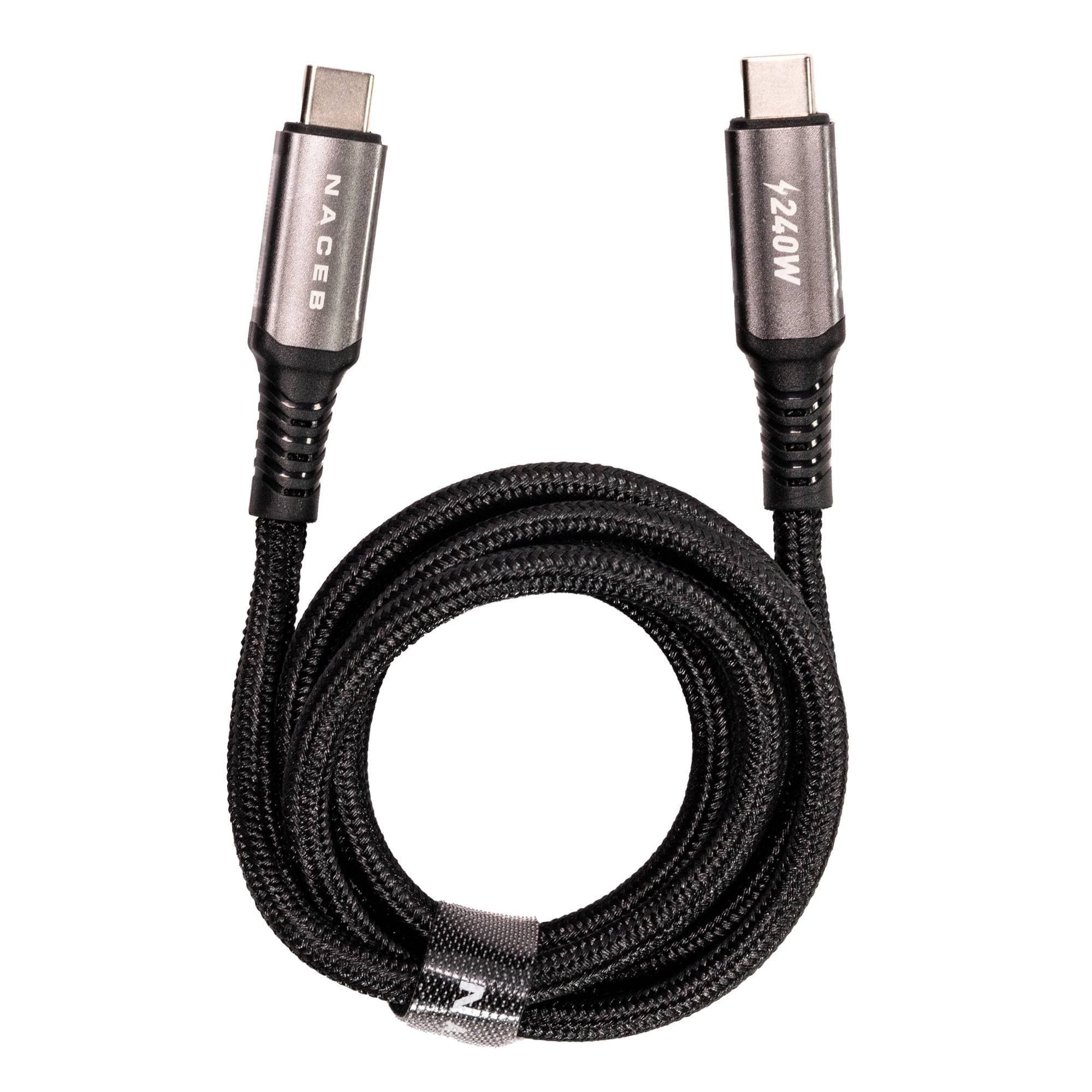 Naceb Technology NACEB CABLE TIPO-C A C 240W 1M NA-0142
