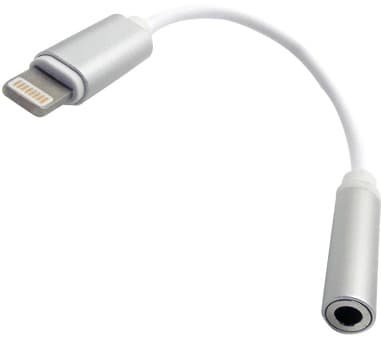 BROBOTIX Cable Lightning Audio 3.5 mm, 13 Cms, 170101 BROBOTIX