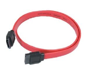 BROBOTIX Cable SATA BROBOTIX 034358, SATA, Rojo