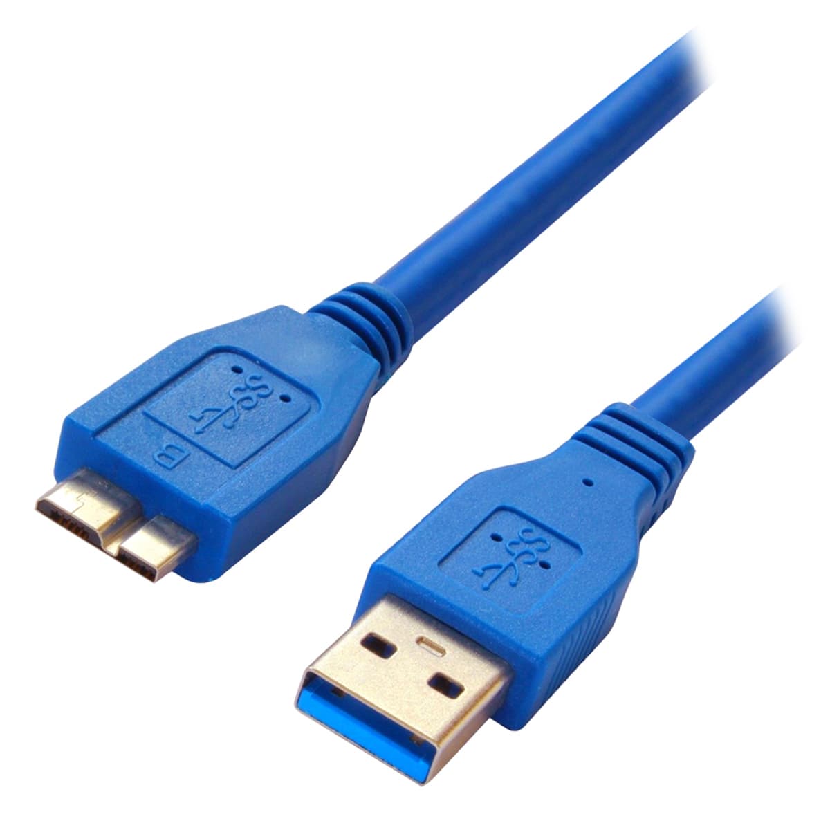 BROBOTIX Cable USB BROBOTIX 364105, USB, Micro-USB B, Macho/Macho, Azul