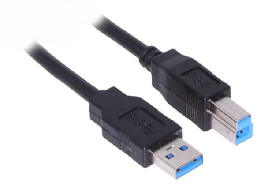 BROBOTIX CABLE USB BROBOTIX V3.0 A-B 1.8MTS, USB 3.0, USB 3.0, Macho/Macho, 1,8 m, Negro