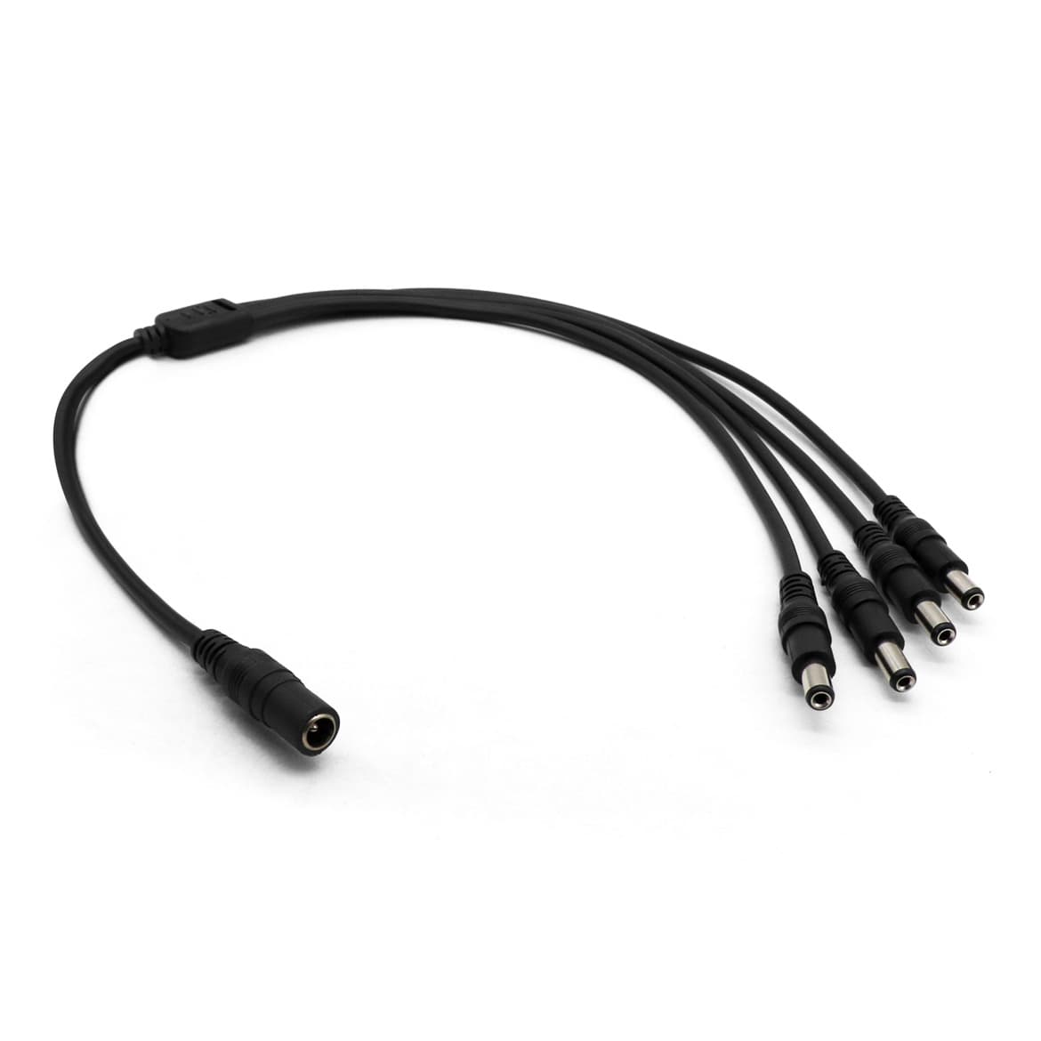 BROBOTIX Cable CCTV Divisor de Fuente de Poder BROBOTIX 764762 , 50 cms, Negro